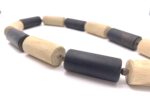 Bernstein Kette Treibholz – Bild 4