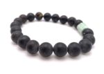 Bernstein Armband Chrysopras – Bild 4