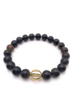 Bernstein Armband mit Gold