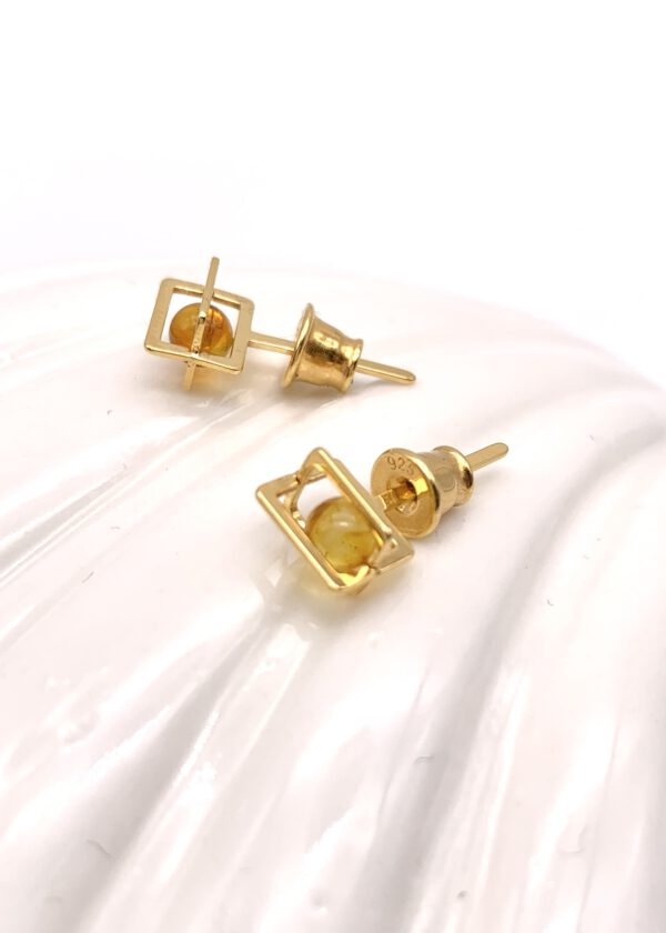 Ohrstecker Bernstein