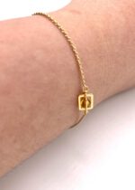 Bernstein Armband gold