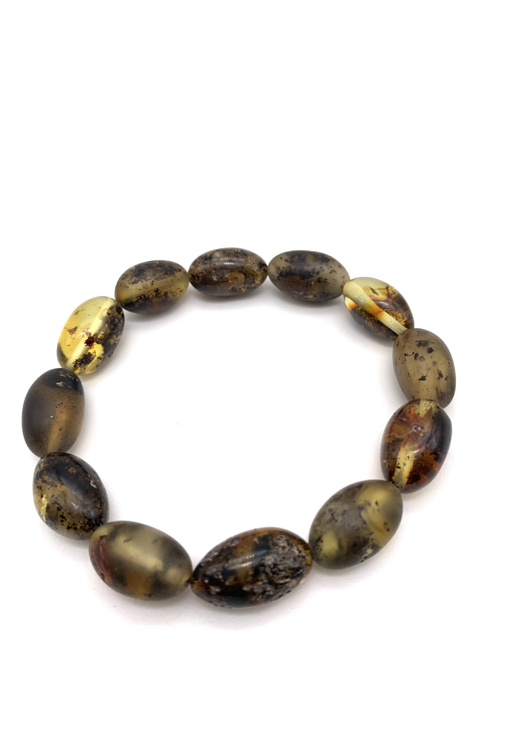 IMG_8142 Bernstein Armband schwarz matt-poliert – Bild 1