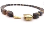 Bernsteinkette gold
