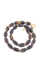 Bernsteinkette gold