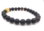 Schwarzer Bernstein Armband
