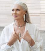 Goldene Ohrringe Kaskade – Bild 6