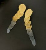 Goldene Ohrringe Kaskade – Bild 8